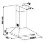 Вытяжка кухонная Eleyus KLEO 700 50 WH - 9