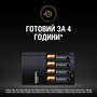 Зарядное устройство для аккумуляторов Duracell CEF14 + 2 rechar AA1300mAh + 2 rechar AAA750mAh (5007497 / 5004990) - 5