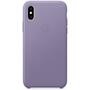 Чехол для моб. телефона Apple iPhone XS Leather Case - Lilac (MVFR2ZM/A) - 1