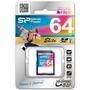 Карта памяти Silicon Power 64Gb SDXC class 10 UHS-I Elite (SP064GBSDXAU1V10) - 1
