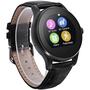 Смарт-часы UWatch K88H Black Leather Strap (F_59768) - 1