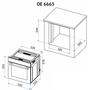 Духовой шкаф Minola OE 6663 INOX - 10