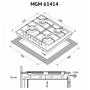 Варочная поверхность Minola MGM 61414 I - 7