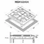 Варочная поверхность Minola MGM 61414 I - 7
