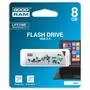 USB флеш накопитель Goodram 8GB Cl!ck White USB 2.0 (UCL2-0080W0R11) - 4