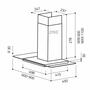 Вытяжка кухонная Elica FLAT GLASS IX A/60 - 1
