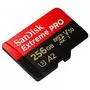 Карта памяти SanDisk 256GB microSDXC class 10 V30 UHS-I U3 Extreme Pro (SDSQXCZ-256G-GN6MA) - 2