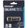 USB флеш накопитель Patriot 64GB Slate Black USB 3.1 (PSF64GLSS3USB) - 3