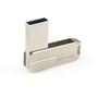 USB флеш накопитель eXceleram 128GB U3 Series Silver USB 3.1 Gen 1 (EXP2U3U3S128) - 1