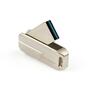 USB флеш накопитель eXceleram 128GB U3 Series Silver USB 3.1 Gen 1 (EXP2U3U3S128) - 5