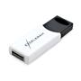 USB флеш накопитель eXceleram 8GB H2 Series White/Black USB 2.0 (EXU2H2W08) - 2