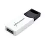 USB флеш накопитель eXceleram 8GB H2 Series White/Black USB 2.0 (EXU2H2W08) - 2