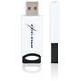 USB флеш накопитель eXceleram 32GB H2 Series White/Black USB 2.0 (EXU2H2W32) - 3