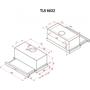 Вытяжка кухонная Perfelli TLS 6632 W LED - 6