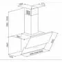 Вытяжка кухонная Eleyus Virto 700 60 BG - 3