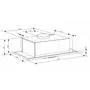 Вытяжка кухонная Eleyus Intra 960 52 BL - 7