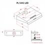 Вытяжка кухонная Perfelli PL 5442 IV LED - 3