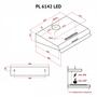 Вытяжка кухонная Perfelli PL 6142 BR LED - 5