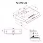 Вытяжка кухонная Perfelli PL 6442 BR LED - 3