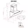 Вытяжка кухонная Perfelli DN 6322 BL LED - 6