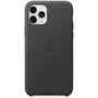 Чехол для моб. телефона Apple iPhone 11 Pro Leather Case - Black (MWYE2ZM/A) - 1