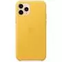 Чехол для моб. телефона Apple iPhone 11 Pro Leather Case - Meyer Lemon (MWYA2ZM/A) - 2