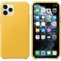 Чехол для моб. телефона Apple iPhone 11 Pro Leather Case - Meyer Lemon (MWYA2ZM/A) - 4