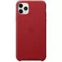 Чехол для моб. телефона Apple iPhone 11 Pro Max Leather Case - (PRODUCT)RED (MX0F2ZM/A) - 1