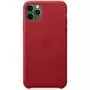 Чехол для моб. телефона Apple iPhone 11 Pro Max Leather Case - (PRODUCT)RED (MX0F2ZM/A) - 2