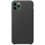 Чехол для моб. телефона Apple iPhone 11 Pro Max Leather Case - Black (MX0E2ZM/A) - 2