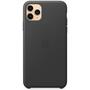 Чехол для моб. телефона Apple iPhone 11 Pro Max Leather Case - Black (MX0E2ZM/A) - 3