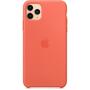 Чехол для моб. телефона Apple iPhone 11 Pro Max Silicone Case - Clementine (Orange) (MX022ZM/A) - 3
