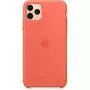 Чехол для моб. телефона Apple iPhone 11 Pro Max Silicone Case - Clementine (Orange) (MX022ZM/A) - 3