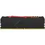 Модуль памяти для компьютера DDR4 8GB 3000 MHz HyperX Fury Black RGB Kingston Fury (ex.HyperX) (HX430C15FB3A/8) - 1