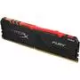 Модуль памяти для компьютера DDR4 8GB 3000 MHz HyperX Fury Black RGB Kingston Fury (ex.HyperX) (HX430C15FB3A/8) - 3