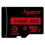 Карта памяти Apacer 64GB microSDXC class 10 UHS-I U1 (AP64GMCSX10U5-R) - 1