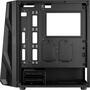 Корпус AeroCool NightHawk-G-BK-v1 Black - 5