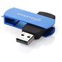 USB флеш накопитель eXceleram 8GB P2 Series Blue/Black USB 2.0 (EXP2U2BLB08) - 1