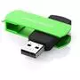 USB флеш накопитель eXceleram 8GB P2 Series Green/Black USB 2.0 (EXP2U2GRB08) - 1