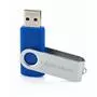USB флеш накопитель eXceleram 32GB P1 Series Silver/Blue USB 2.0 (EXP1U2SIBL32) - 2