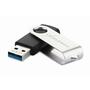 USB флеш накопитель eXceleram 128GB P1 Series Silver/Black USB 3.1 Gen 1 (EXP1U3SIB128) - 1