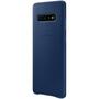 Чехол для моб. телефона Samsung Galaxy S10+ (G975) Leather Cover Navy (EF-VG975LNEGRU) - 1