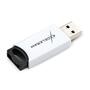 USB флеш накопитель eXceleram 32GB H2 Series White/Black USB 3.1 Gen 1 (EXU3H2W32) - 1