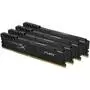 Модуль памяти для компьютера DDR4 32GB (4x8GB) 2400 MHz HyperX Fury Black Kingston Fury (ex.HyperX) (HX424C15FB3K4/32) - 1
