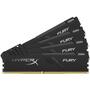 Модуль памяти для компьютера DDR4 32GB (4x8GB) 2400 MHz HyperX Fury Black Kingston Fury (ex.HyperX) (HX424C15FB3K4/32) - 3