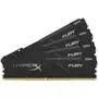 Модуль памяти для компьютера DDR4 32GB (4x8GB) 2400 MHz HyperX Fury Black Kingston Fury (ex.HyperX) (HX424C15FB3K4/32) - 3