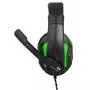 Наушники Gemix N2 LED Black-Green Gaming - 2