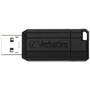 USB флеш накопитель Verbatim 64GB Store 'n' Go PinStripe Black USB 2.0 (49065) - 1