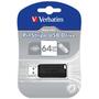 USB флеш накопитель Verbatim 64GB Store 'n' Go PinStripe Black USB 2.0 (49065) - 4