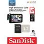 Карта памяти SanDisk 128GB microSDXC class 10 UHS-I U3 V30 High Endurance (SDSQQNR-128G-GN6IA) - 1